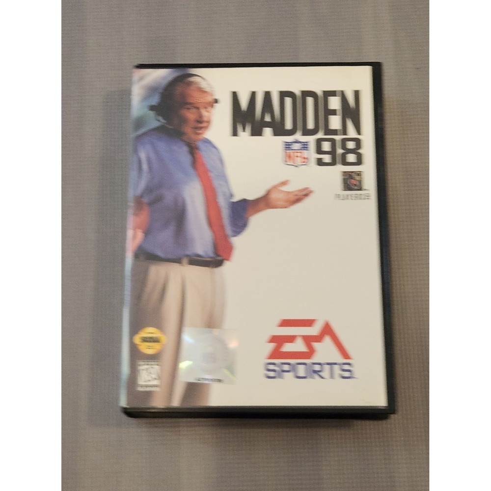 Madden‎ NFL 98 (Sega Genesis, 1997) CIB Complete